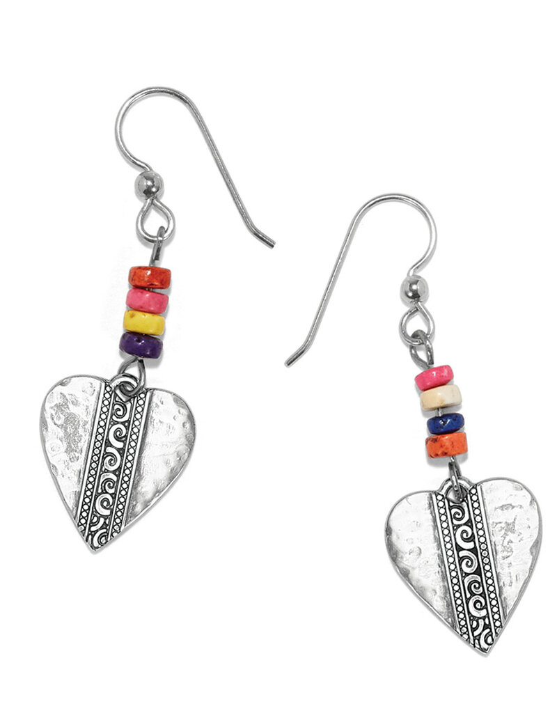 Mingle Medley Beaded Heart Earring