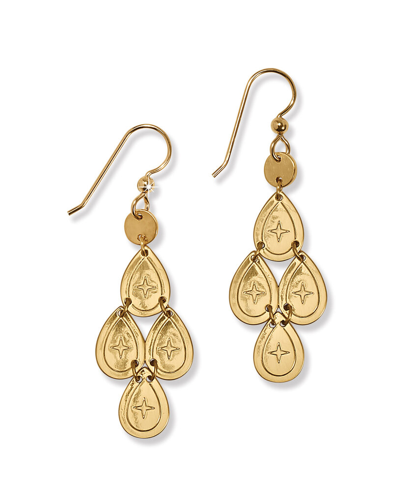 Palm Cnyon Small Teardrp Earring in Gold