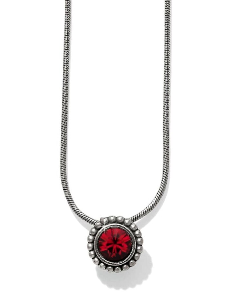 Twinkle Necklace in Garnet