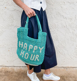 THE JACKSONS Stella Happy Hour Jute Bag