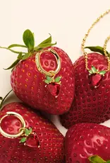KENDRA SCOTT Strawberry Huggie Earring