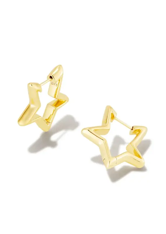 KENDRA SCOTT Star Huggie Earring