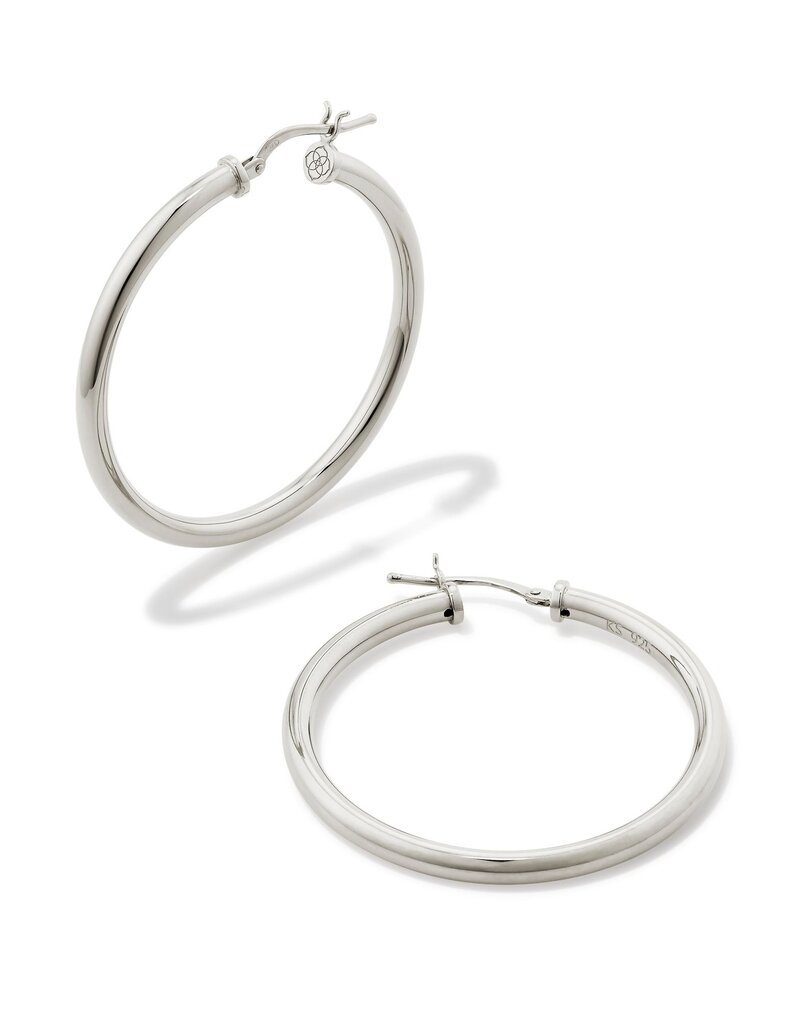 KENDRA SCOTT Tube Large Hoop Earring