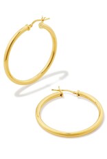 KENDRA SCOTT Tube Large Hoop Earring