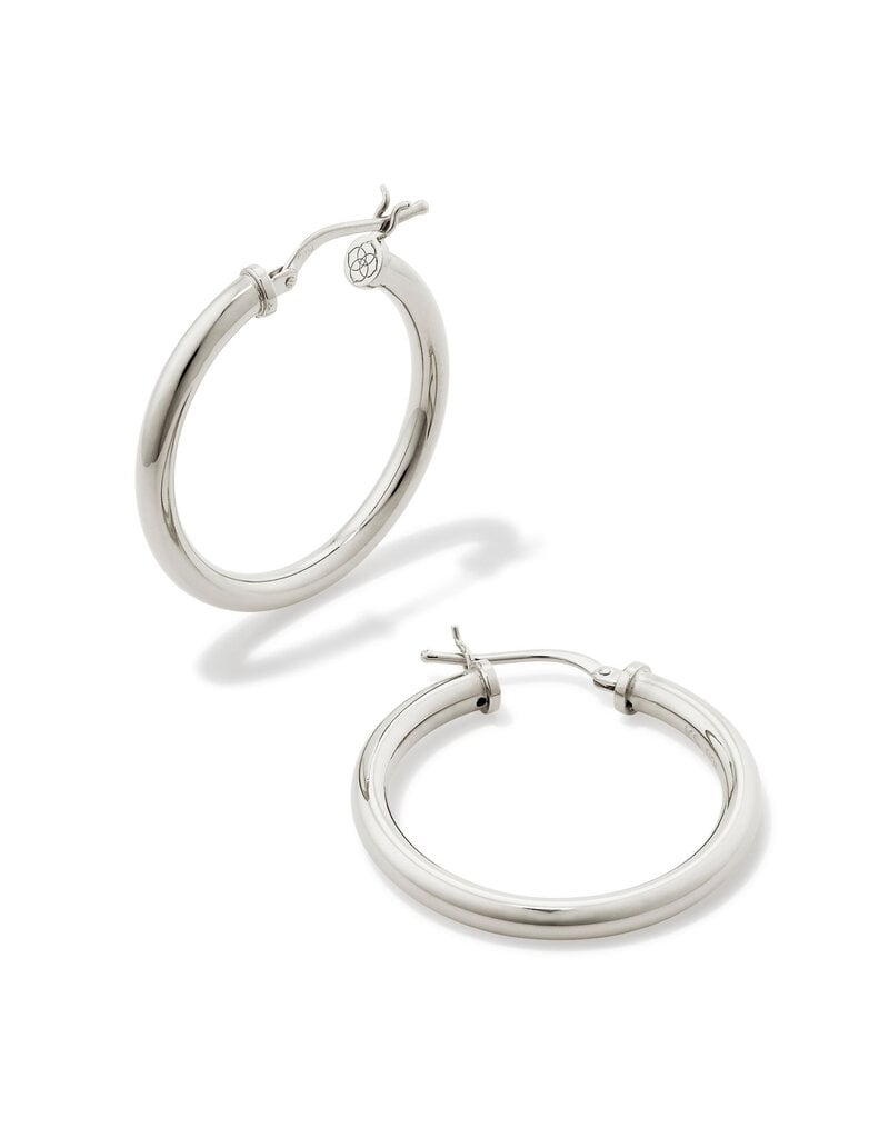 KENDRA SCOTT Tube Medium Hoop Earring