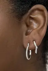 KENDRA SCOTT Beaded Hoop Earrings