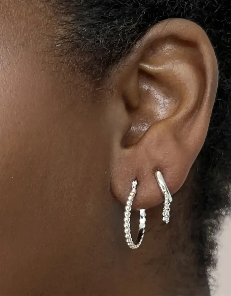 KENDRA SCOTT Beaded Hoop Earrings