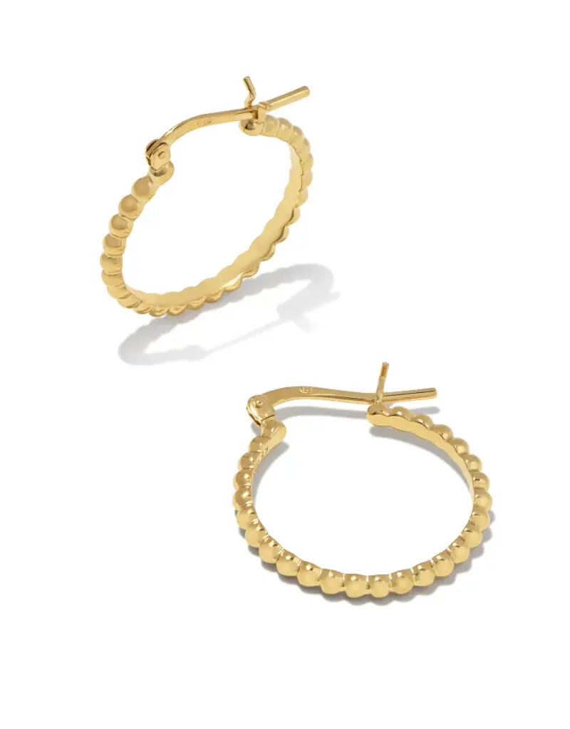 KENDRA SCOTT Beaded Hoop Earrings