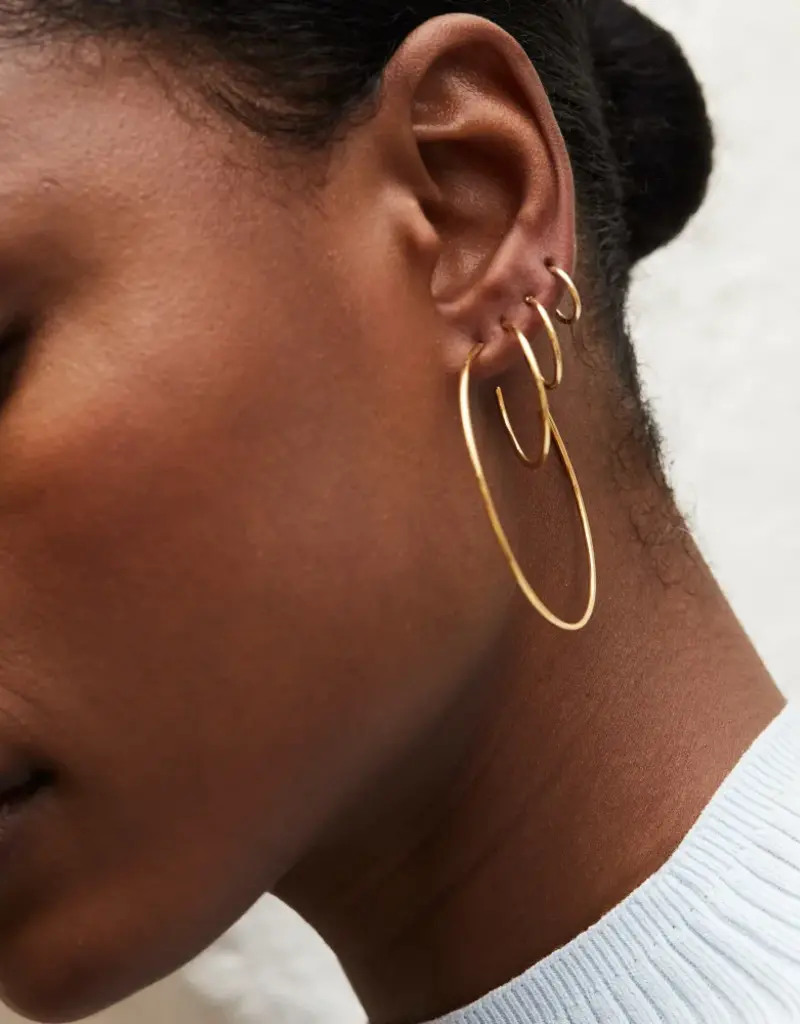 KENDRA SCOTT Keeley 13mm Huggie Earrings