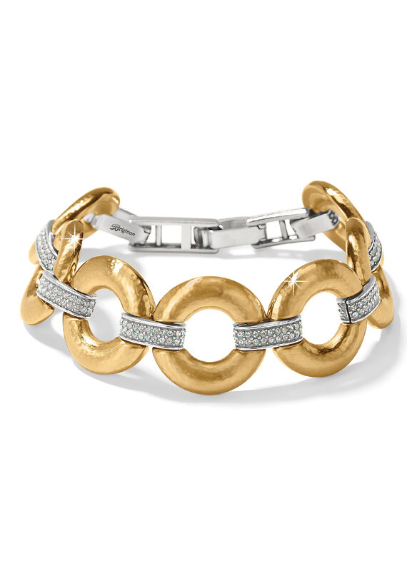 Meridian Geo Round Link bracelet