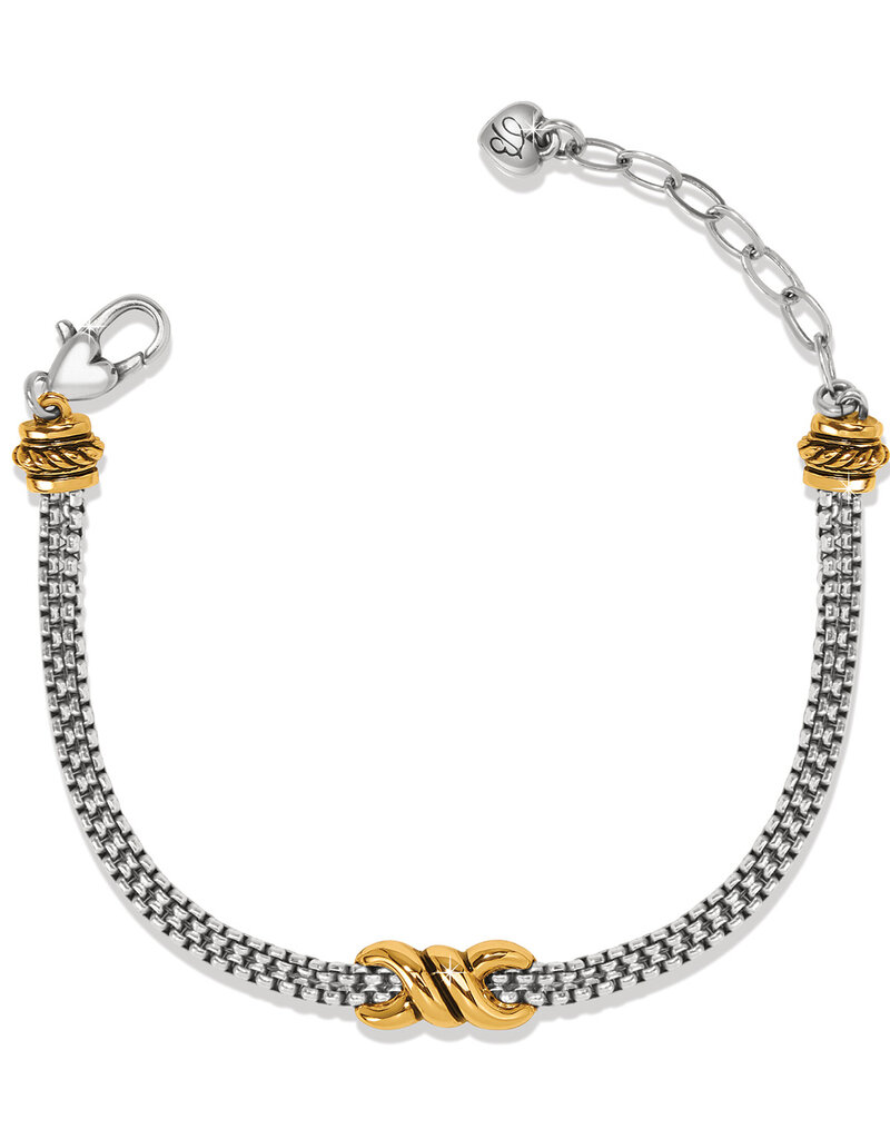 Interlok Twist Double Chain Bracelet