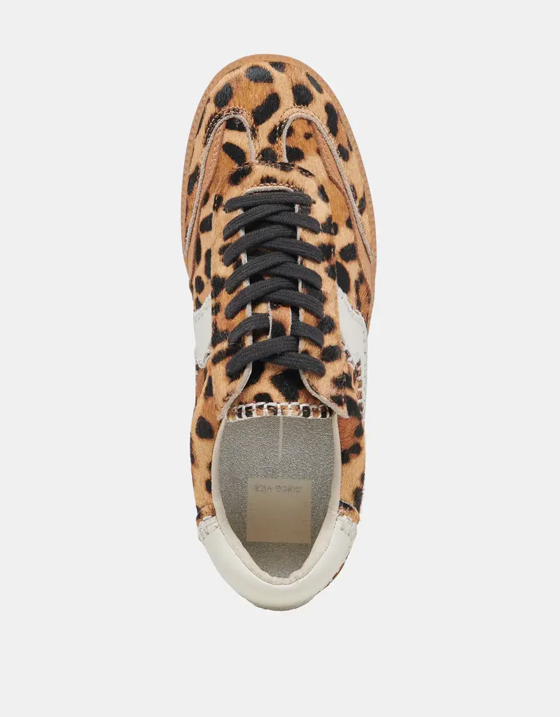 J.HOFFMAN'S Notice Stitch Sneaker - Leopard Calf Hair