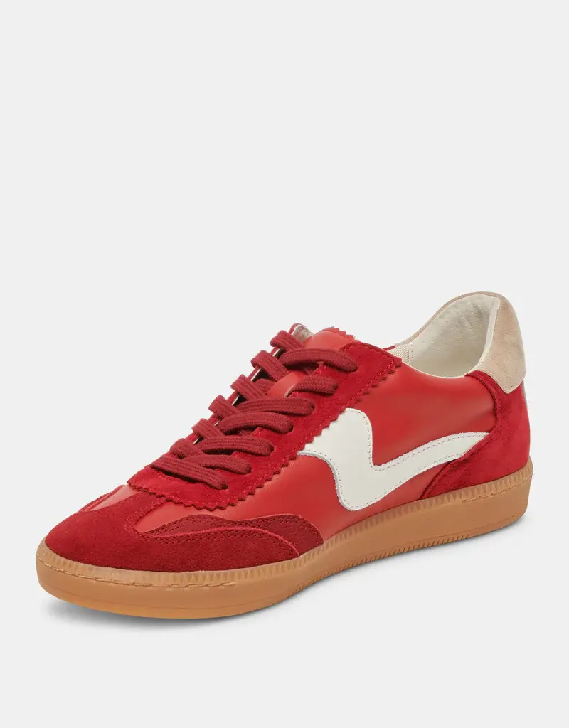 J.HOFFMAN'S Notice Sneaker - Crimson Suede