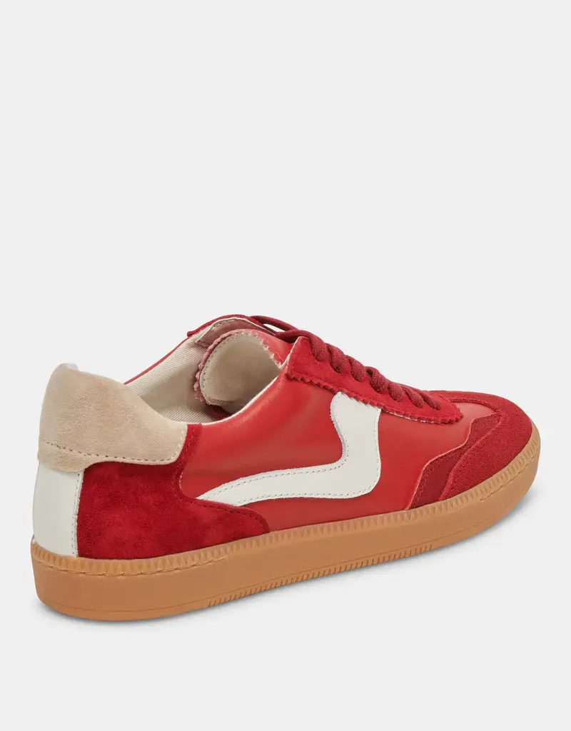 J.HOFFMAN'S Notice Sneaker - Crimson Suede