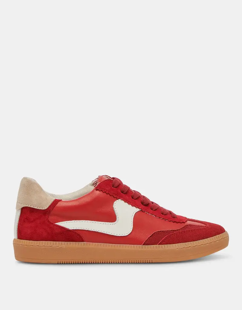 J.HOFFMAN'S Notice Sneaker - Crimson Suede