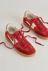 J.HOFFMAN'S Notice Sneaker - Crimson Suede