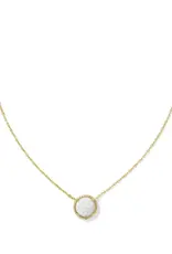 KENDRA SCOTT Volleyball Pendant Necklace