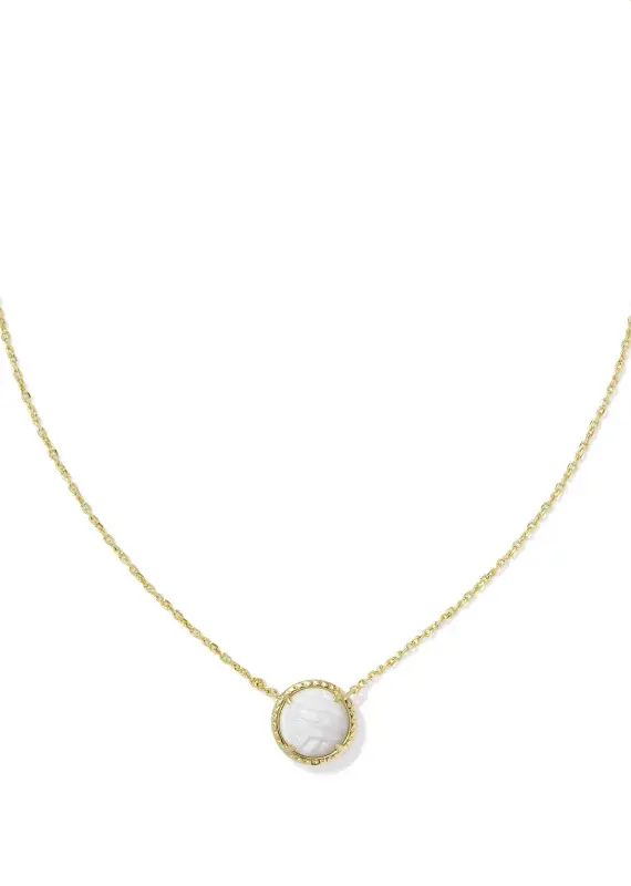 KENDRA SCOTT Volleyball Pendant Necklace