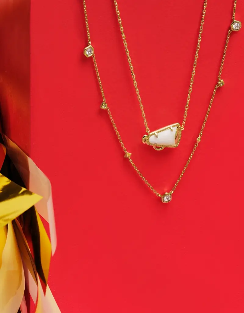 KENDRA SCOTT Cheer Short Pendant Necklace