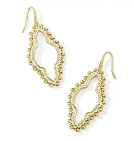 KENDRA SCOTT Abbie Beaded Open Frame Earring