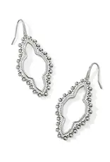 KENDRA SCOTT Abbie Beaded Open Frame Earring