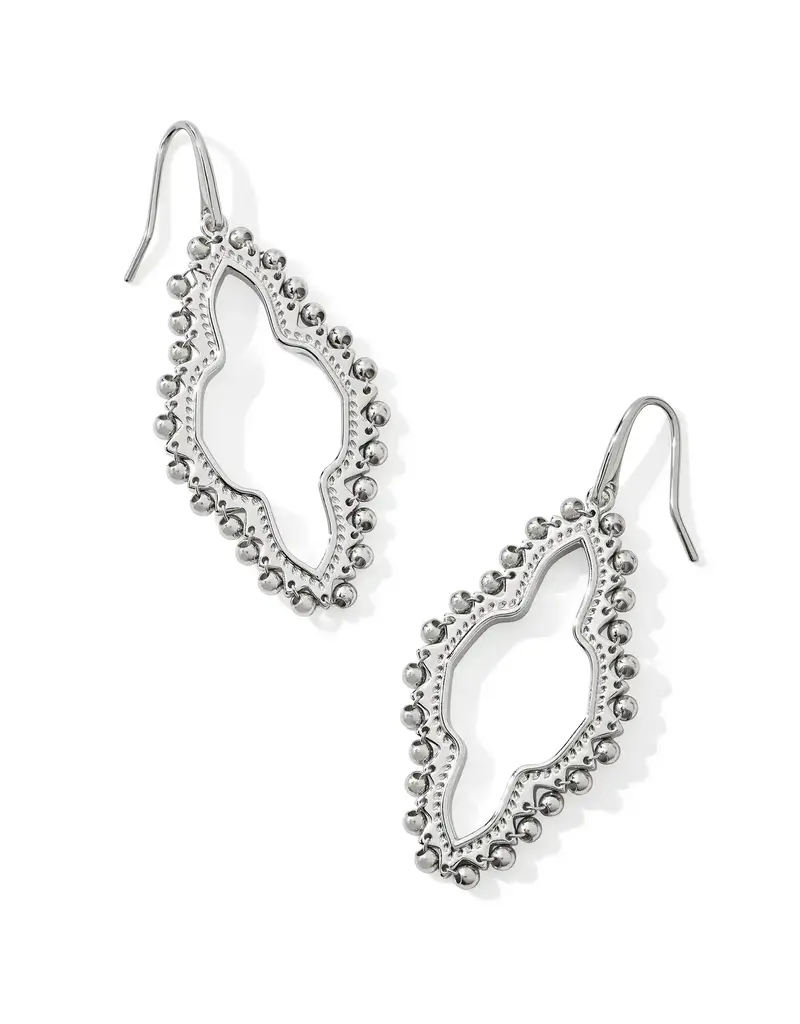 KENDRA SCOTT Abbie Beaded Open Frame Earring