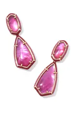 KENDRA SCOTT Camry Enamel Framed Statement Earring