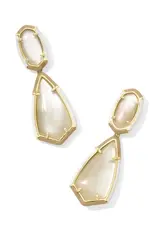 KENDRA SCOTT Camry Enamel Framed Statement Earring