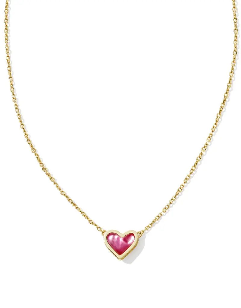 KENDRA SCOTT Framed Ari Heart Pendant Necklace