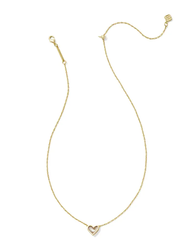 KENDRA SCOTT Framed Ari Heart Pendant Necklace