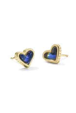 KENDRA SCOTT Framed Ari Heart Stud Earring