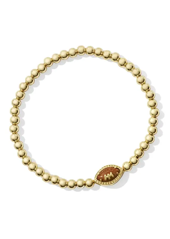 KENDRA SCOTT Football Stretch Bracelet