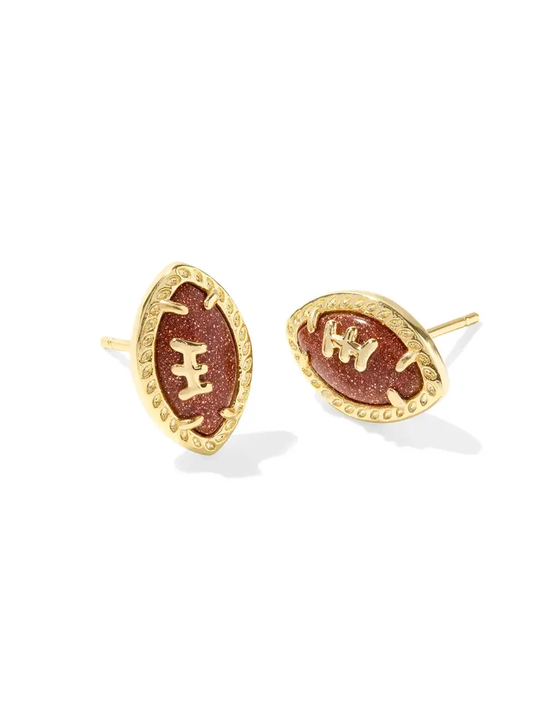 KENDRA SCOTT Football Stud Earring