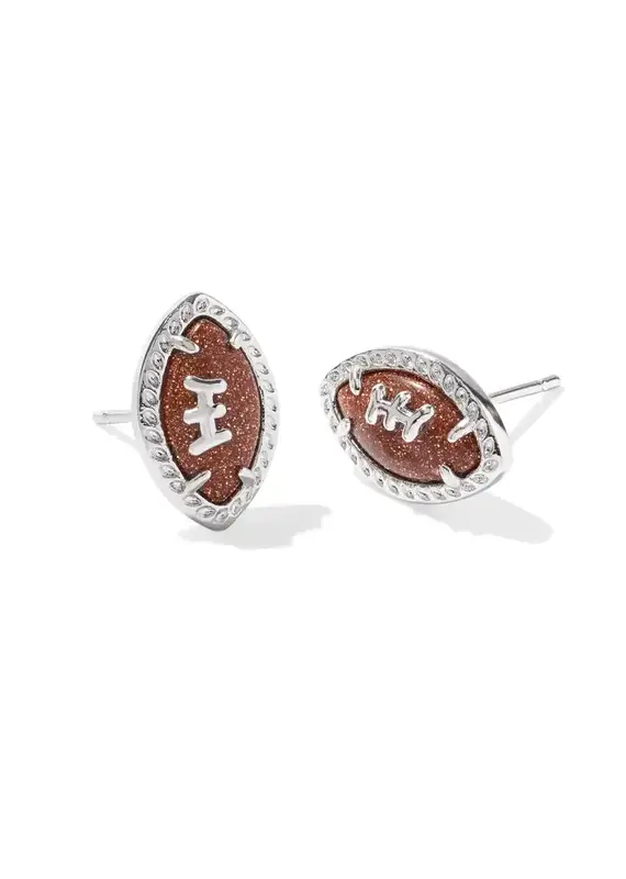 KENDRA SCOTT Football Stud Earring