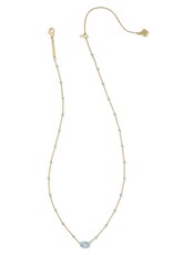 KENDRA SCOTT Mini Elisa Enamel Frame Pendant Necklace