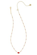 KENDRA SCOTT Mini Elisa Enamel Frame Pendant Necklace