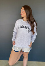 J.HOFFMAN'S **JHOFF ORIGINAL DESIGN** Lubbock Skyline Sketch Sweatshirt