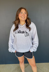 J.HOFFMAN'S **JHOFF ORIGINAL DESIGN** Lubbock Skyline Sketch Sweatshirt