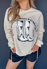 J.HOFFMAN'S - LICENSE **JHOFF ORIGINAL DESIGN** Rockin' Boots Sweatshirt