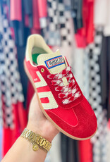 J.HOFFMAN'S Ghost Sneaker - Red/White