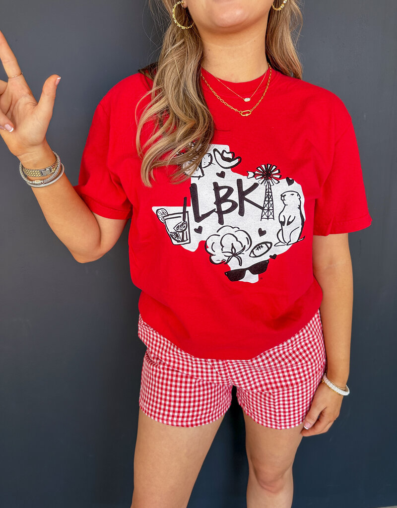 J.HOFFMAN'S **JHOFF ORIGINAL DESIGN** Lubbock Texas Sketch Tee