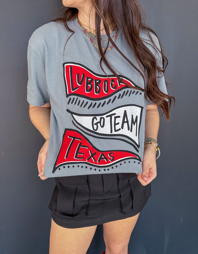 J.HOFFMAN'S **JHOFF ORIGINAL DESIGN** Lubbock Go Team Texas Tee