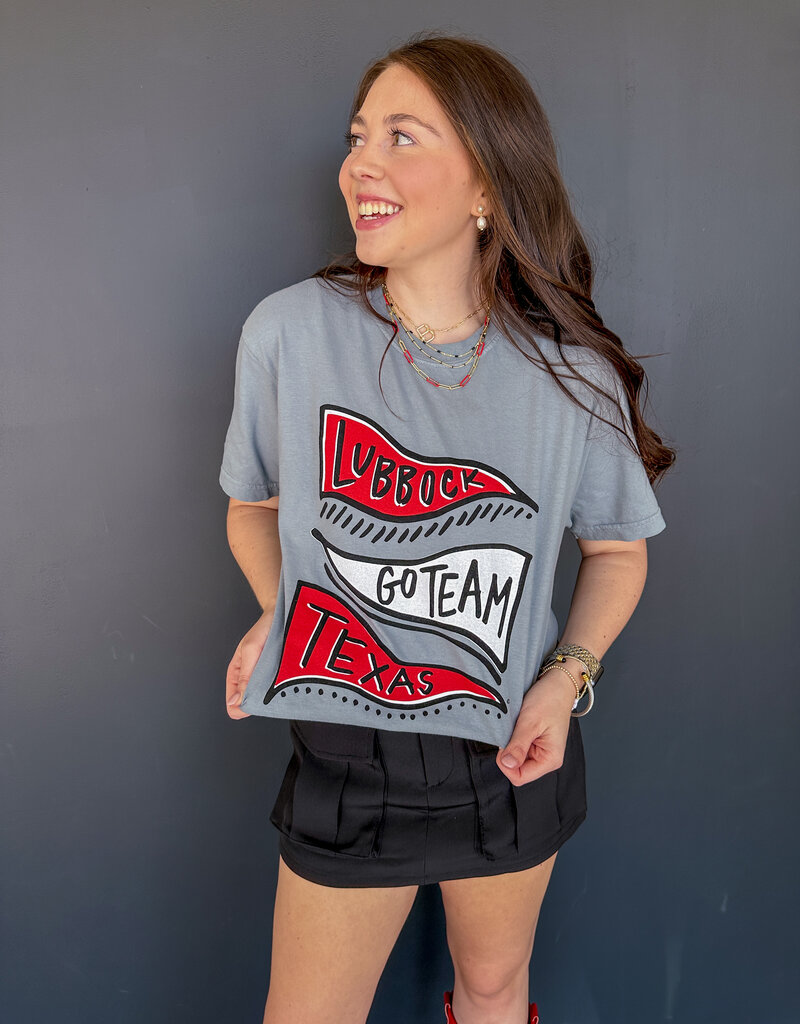 J.HOFFMAN'S **JHOFF ORIGINAL DESIGN** Lubbock Go Team Texas Tee