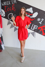 J.HOFFMAN'S Lila Dress - Red