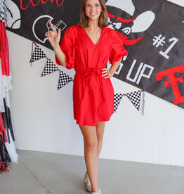 J.HOFFMAN'S Lila Dress - Red