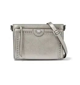 Jordyn Cross Body Organizer in Titanium