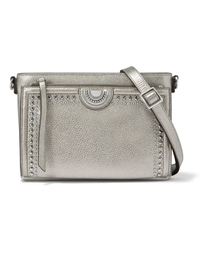 Jordyn Cross Body Organizer in Titanium