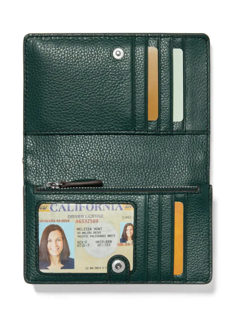 Interlok Medium Wallet in Jewel