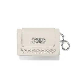 Interlok Medium Wallet in Shoe White