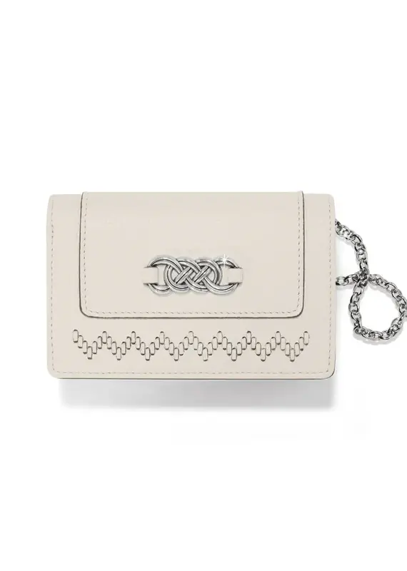 Interlok Medium Wallet in Shoe White